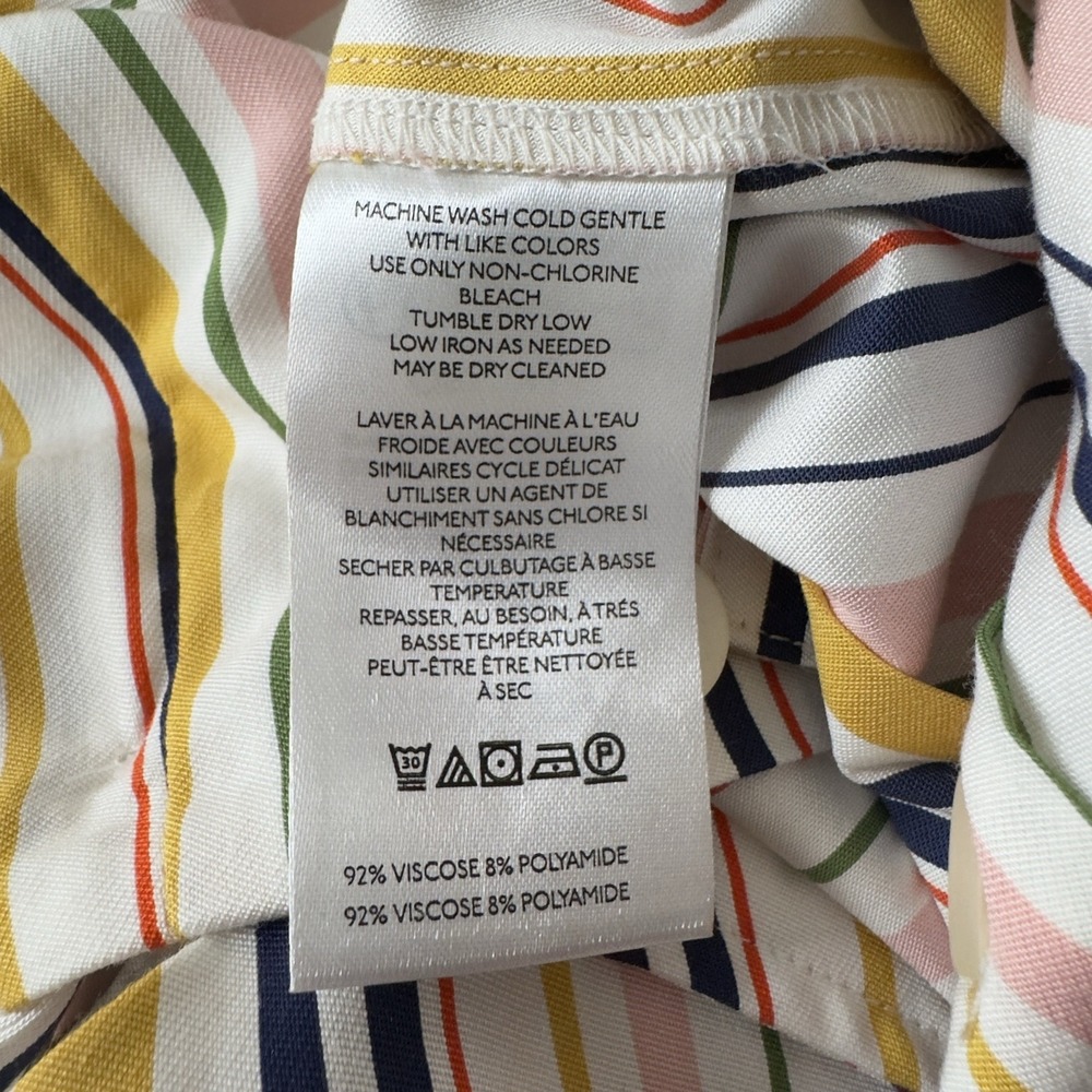 NEW Maeve Anthropologie Jumpsuit Womens S Multi Color Wide Leg Whimsical Boho - Picture 16 of 16